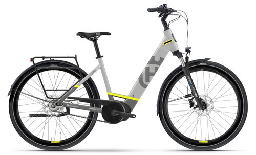 Husqvarna Grand Towner 4 FW 28  Wave Unisex Pedelec E-Bike City Fahrrad grau 2024 49 cm L  E-Citybikes