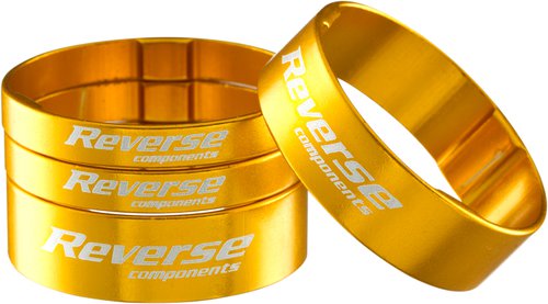 Reverse Gabelschaft Spacer Set Ultra- Light Alu 1 18 gold