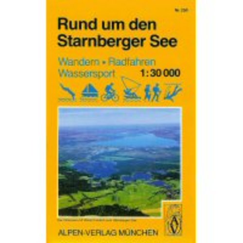 Alpenverlag Rund um den Starnberger See Wanderkarte