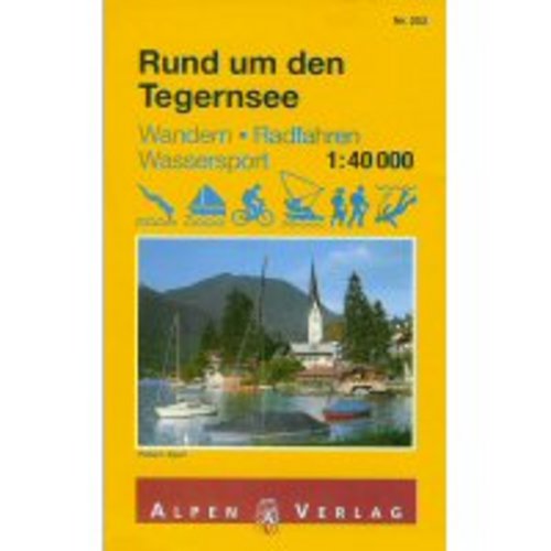 Alpenverlag Rund um den Tegernsee Wanderkarte