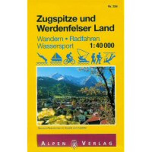 Alpenverlag Zugspitze und Werdenfelser Land Wanderkarte
