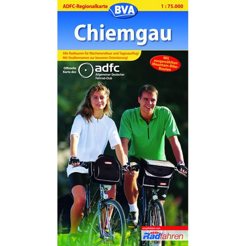 Bielefelder Verlag Chiemgau ADFC-Regionalkarte