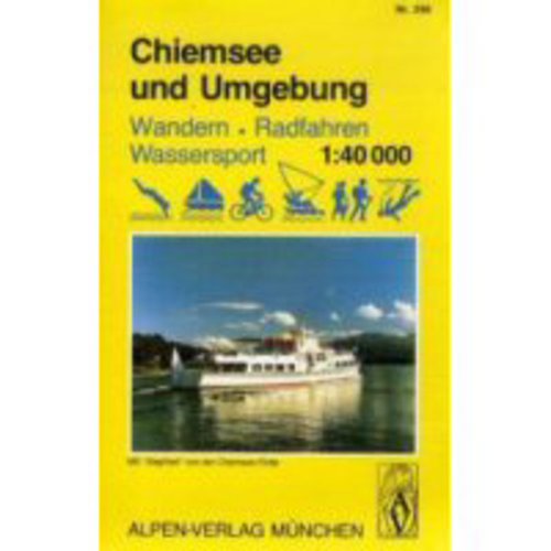 Alpenverlag Chiemsee und Umgebung Wanderkarte