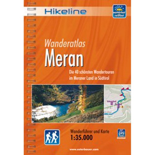 Esterbauer Hikeline Meran Wanderatlas