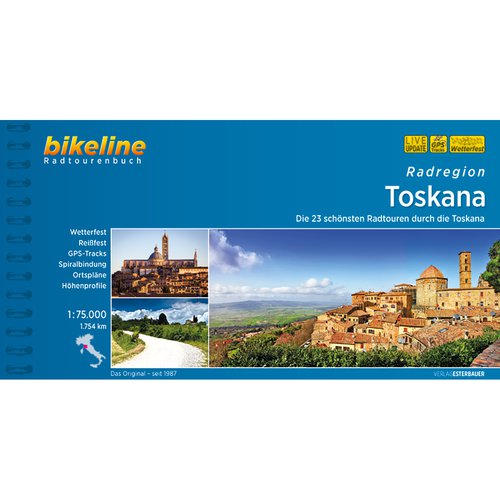 Esterbauer Bikeline Toskana Radatlas