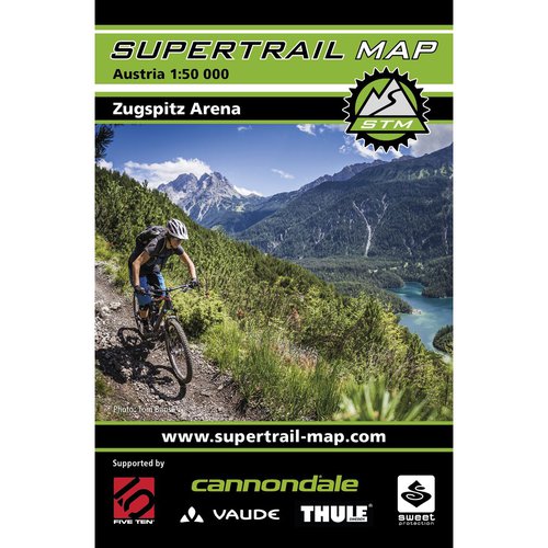 Supertrail Map Zugspitz Arena - MTB
