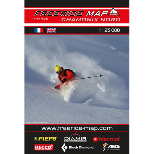 Freeride Map Chamonix Nord - Ski