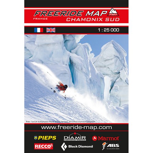 Freeride Map Chamonix Süd - Ski
