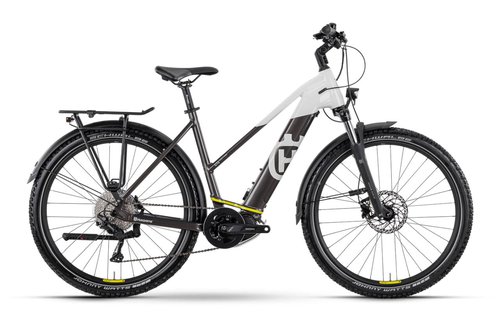 Husqvarna Cross Tourer CT2 27.5  Damen Pedelec E-Bike Trekking Fahrrad weißbronzefarben 2024 50 cm L  E-Trekkingbikes