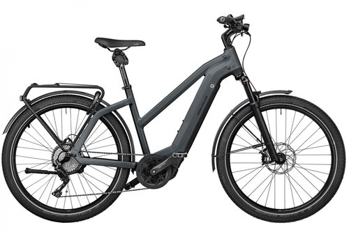Riese und Müller Charger3 GT touring 625 Wh Damen Mixte blau