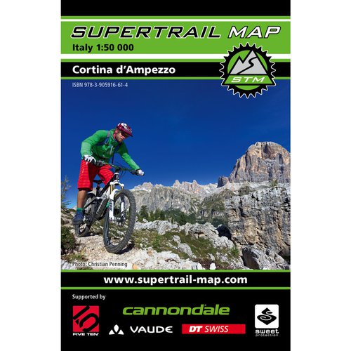 Supertrail Map Cortina d'Ampezzo - MTB