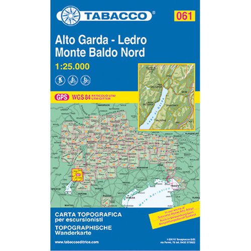 Tabacco Alto Garda - Ledro / Monte Baldo Nord 061 Wanderk.