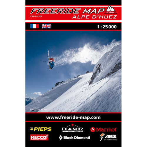 Freeride Map Alpe d'Huez - Ski
