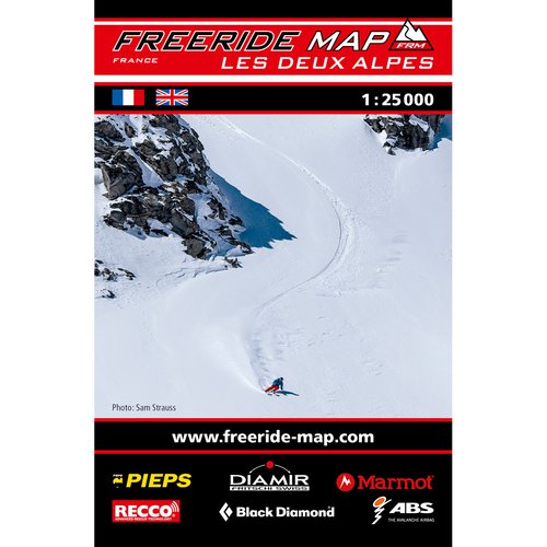 Freeride Map Les Deux Alpes - Ski