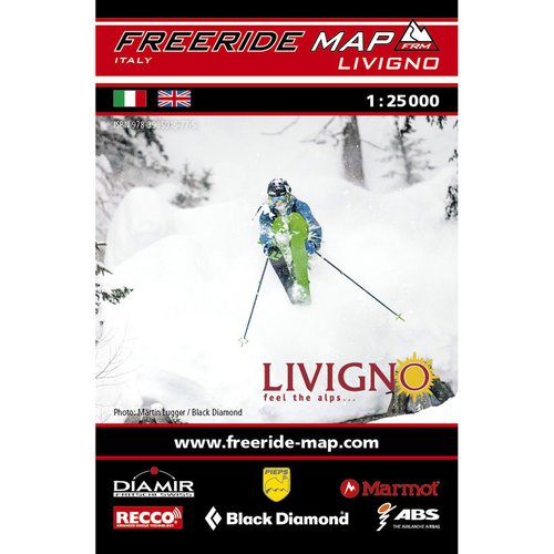 Freeride Map Livigno - Ski