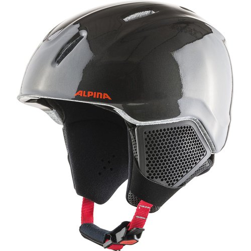 Alpina Kinder Carat LX Skihelm (Größe M, Grau)