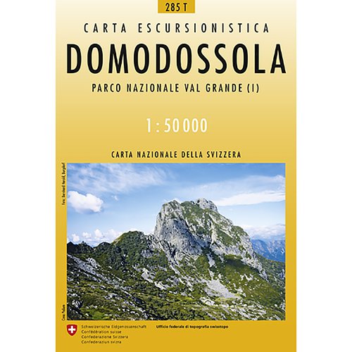Swisstopo Domodossola 285T Wanderkarte 1:50 000