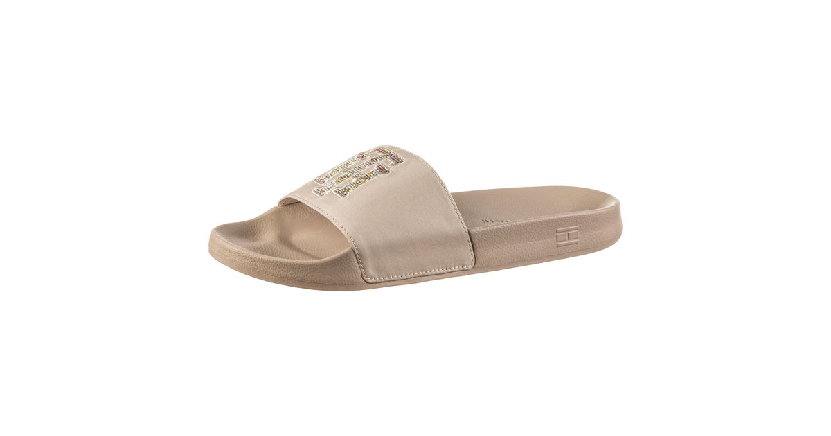 tommy hilfiger badelatschen damen weiß