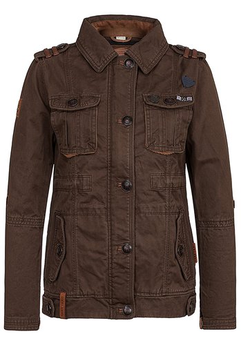 NAKETANO Rubbel Den Opa - Jacke für Damen - Braun
