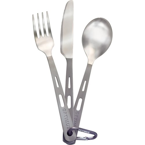 Optimus Titanium Besteck Set 3-teilig