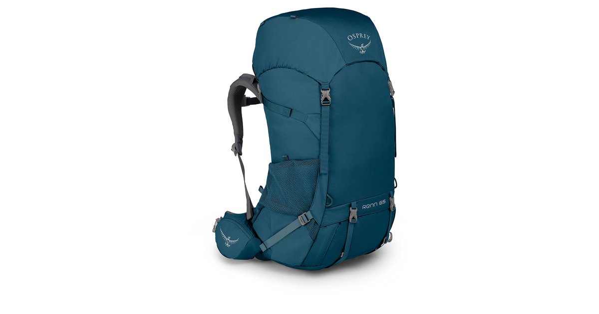 Osprey Damen Rucksack Eja 58 – Ultraleicht, Aus Recycelten Materialien, Mit AirSpeed-Federung, Für Trekking Und Lange Wanderungen