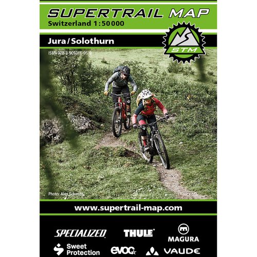 Supertrail Map Jura/Solothurn - MTB
