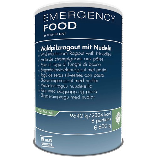 Emergency Food Waldpilzragout mit Nudeln