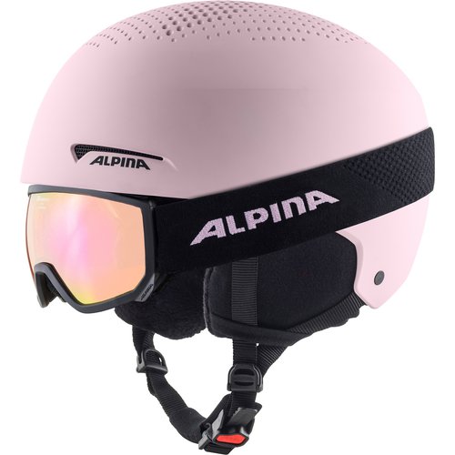 Alpina Kinder Zupo+Scarabeo Jr. Set Skihelm