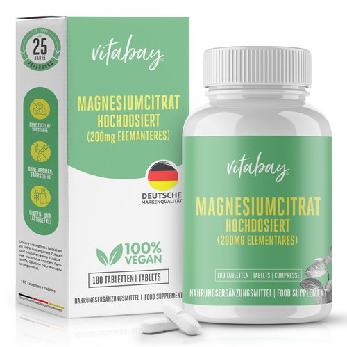Vitabay Magnesiumcitrat 200 MG