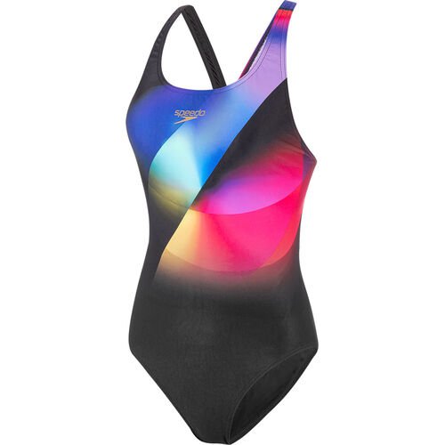 Speedo Speedo Badeanzug, farbenfroh, für Damen, mehrfarbig, 38