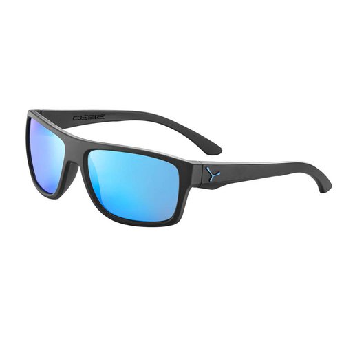Cebe Empire Mirror Sunglasses Schwarz 1500 Grey PC Blue Flash MirrorCAT3
