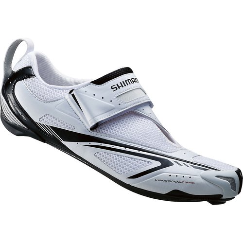 Shimano TR60 SPD-SL Triathlonschuhe - Weiß - Schwarz}  - EU 50}