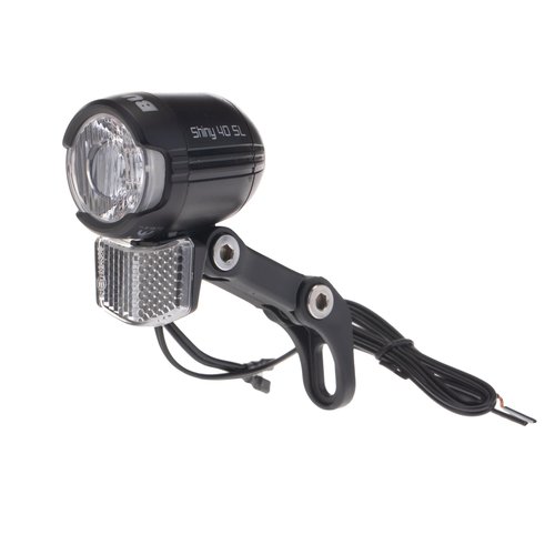 Phare Avant Vélo Büchel Shiny 40 – 40 Lux, Pour VAE, Montage Universel, Couleur Unie