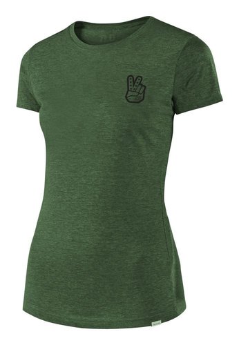 Troy Lee Designs Women Peace & Wheelies Tee S