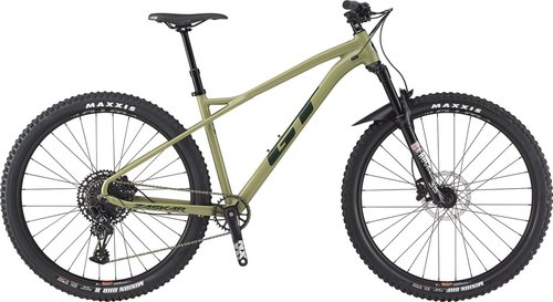 GT Zaskar LT Expert Gloss Moss Green 2021 L