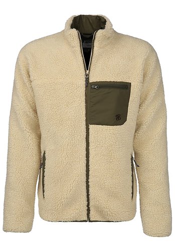 PLANET SPORTS Sherpa - Jacke für Herren - Beige