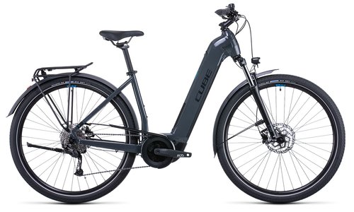 Cube Touring Hybrid ONE 500 (2022) - 28 Zoll 500Wh 9K Wave - grey n blue