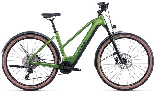 Cube Nuride Hybrid SL Allroad 750 (2022) - 28 Zoll 750Wh 12K Trapez - forest n black
