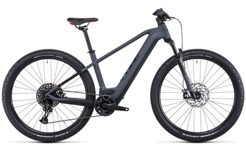 Cube Reaction Hybrid EXC 750 (2022) - 29 Zoll 750Wh 12K Diamant - grey n red