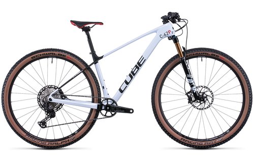 Cube Elite C:62 Pro (2022) - 29 Zoll 12K Diamant - flashwhite n red