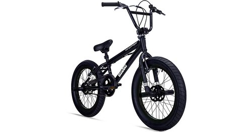 Bergsteiger Fahrrad Jugendfahrrad BMX Tokyo 20 Zoll, schwarz