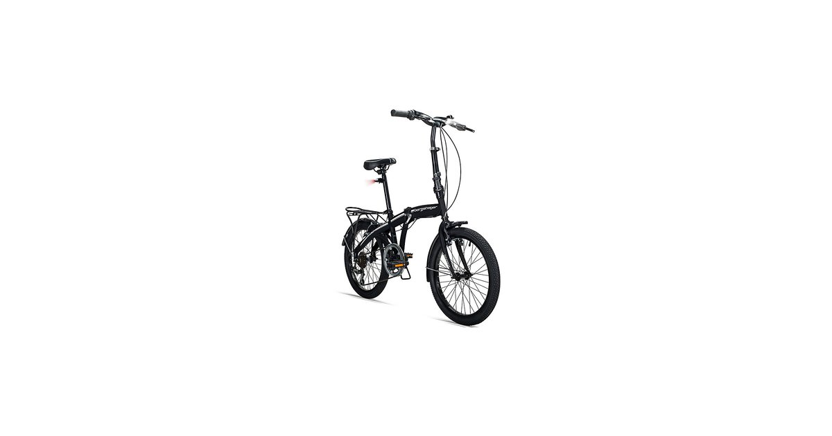 Bergsteiger Jugendfahrrad Faltrad Windsor 20 Zoll, schwarz