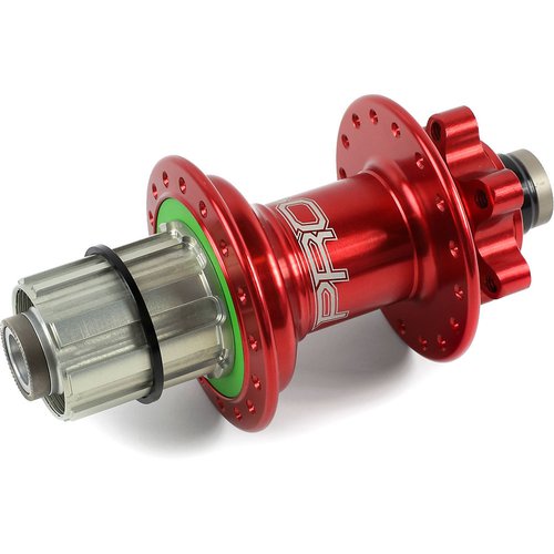Hope Pro 4 MTB Hinterradnabe (12 mm x 135 mm Achse) - Rot}  - 32h - 135mm x 12mm Axle