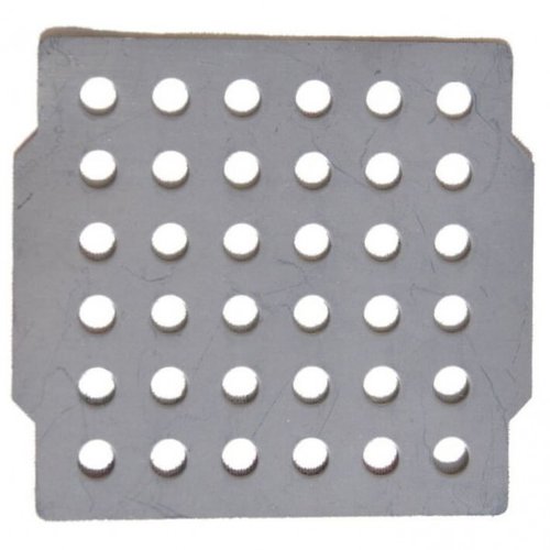 Bushcraft Essentials Grillplatte Bushbox metallic
