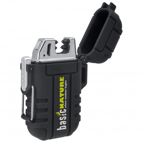 Basic Nature Feuerzeug Arc USB schwarz