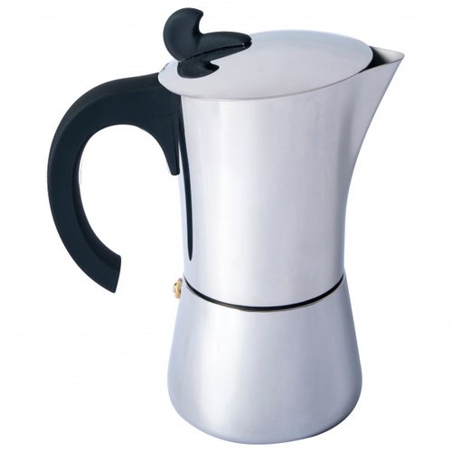 Basic Nature Espresso Maker Edelstahl Gr 6 Tassen stainless steel