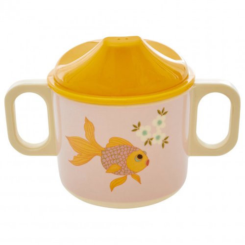 Rice Melamine 2 Handle Baby Cup