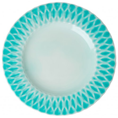 Rice Ceramic Dinner Plate