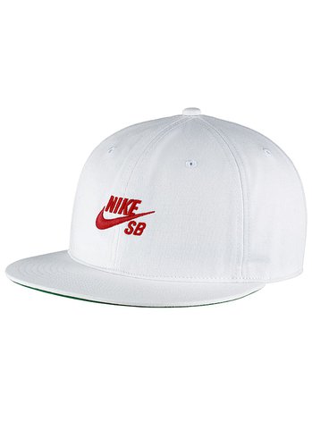 Nike SB Pro Vintage Snapback Cap - Weiß