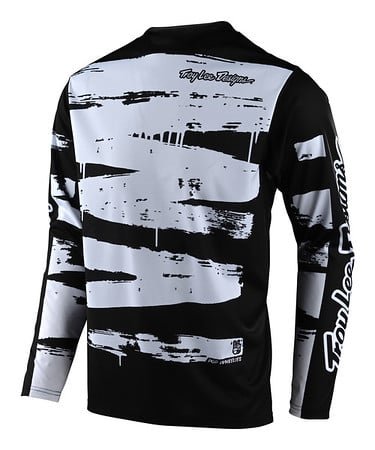 Troy Lee Designs Sprint Jersey Youth Brushed Black / White S
